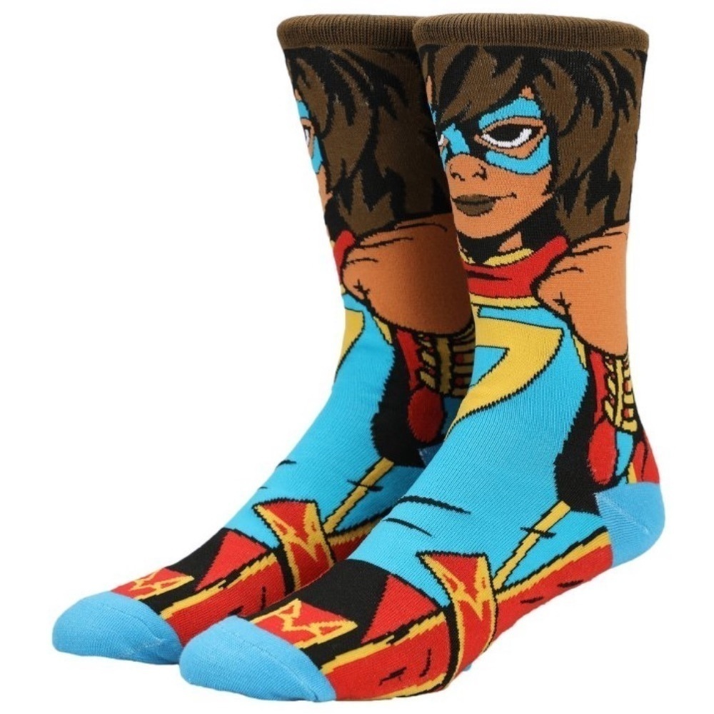 Ms. Marvel Socks New with Tags Sock Size 10-13